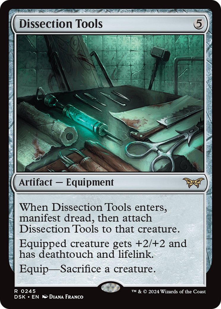 Dissection Tools (DSK-245) - Duskmourn: House of Horror