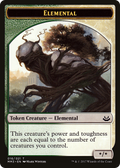 Elemental Token (MM3-016) - Modern Masters 2017 Tokens