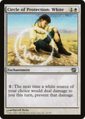Circle of Protection: White (8ED-014) - 8th Edition Foil