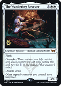 The Wandering Rescuer (PRE-041) - Duskmourn: House of Horror Promos Foil