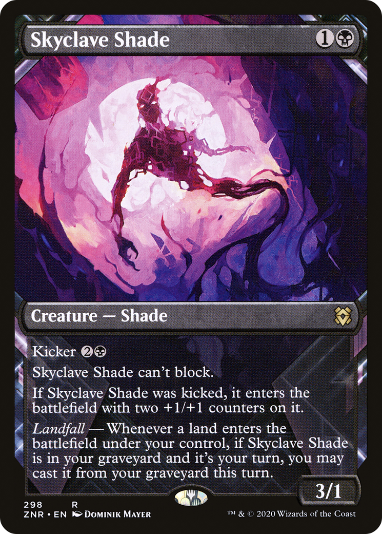 Skyclave Shade (Showcase) (ZNR-298) - Zendikar Rising: (Showcase)