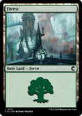 Forest (0271) (CLU-271) - Ravnica: Clue Edition