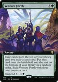 Venture Forth (Extended Art) (CLB-639) - Commander Legends: Battle for Baldur's Gate: (Extended Art)