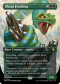 Ohran Frostfang (Borderless) (CMM-650) - Commander Masters Foil