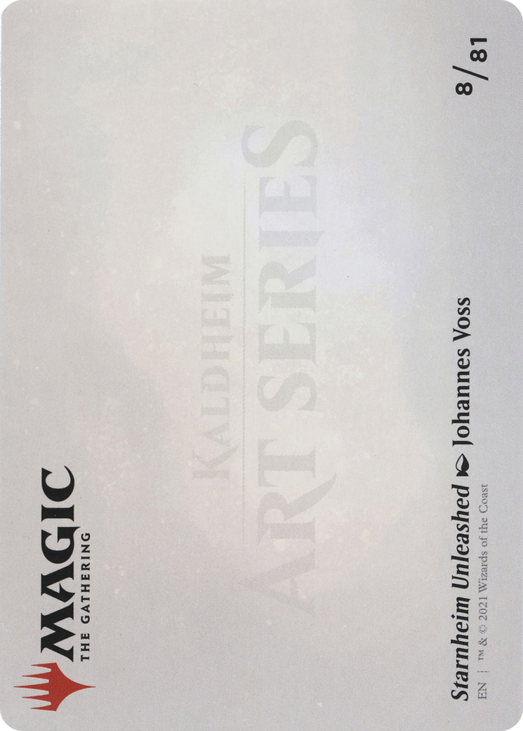 Starnheim Unleashed // Starnheim Unleashed (ASKHM-008) - Art Series: Kaldheim (Borderless) Foil
