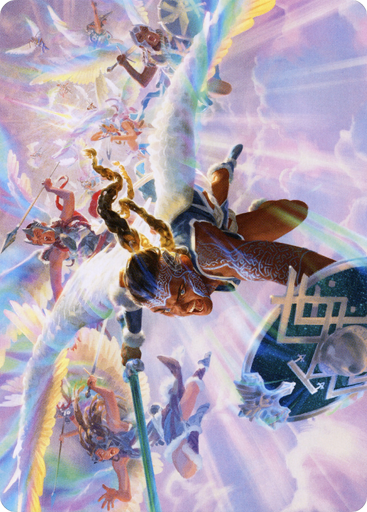 Starnheim Unleashed // Starnheim Unleashed (ASKHM-008) - Art Series: Kaldheim (Borderless) Foil