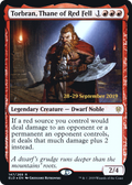 Torbran, Thane of Red Fell (PRE-147) - Throne of Eldraine Promos Foil