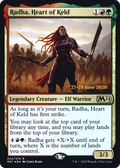 Radha, Heart of Keld (PRE-224) - Core Set 2021 Promos Foil