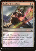 Reality Hemorrhage (LIST-100/184) - The List: (devoid)