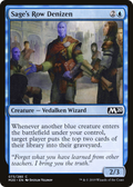Sage's Row Denizen (M20-073) - Core Set 2020 Foil