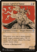 Livaan, Cultist of Tiamat (Showcase) (CLB-402) - Commander Legends: Battle for Baldur's Gate: (Showcase)