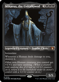 Mikaeus, the Unhallowed (CMM-516) - Commander Masters Etched Foil