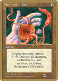 Nevinyrral's Disk - 1996 Eric Tam (4ED) (SB) (WCD-) - Pro Tour Collector Set
