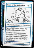 Form of the Mulldrifter (CMB1-) - Mystery Booster Playtest Cards 2019