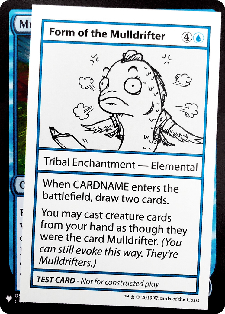 Form of the Mulldrifter (CMB1-) - Mystery Booster Playtest Cards 2019