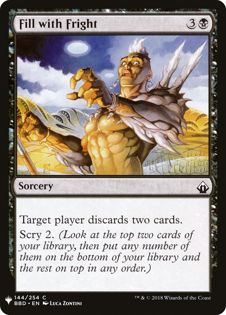 Fill with Fright (LIST-144) - The List