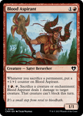 Blood Aspirant (CMM-208) - Commander Masters Foil