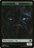Cat (TDMR-008) - Dominaria Remastered Tokens Foil