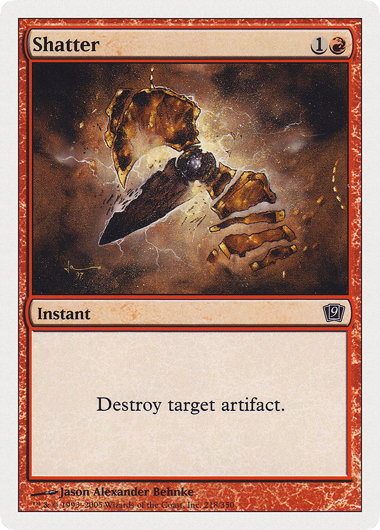 Shatter (9ED-) - 9th Edition