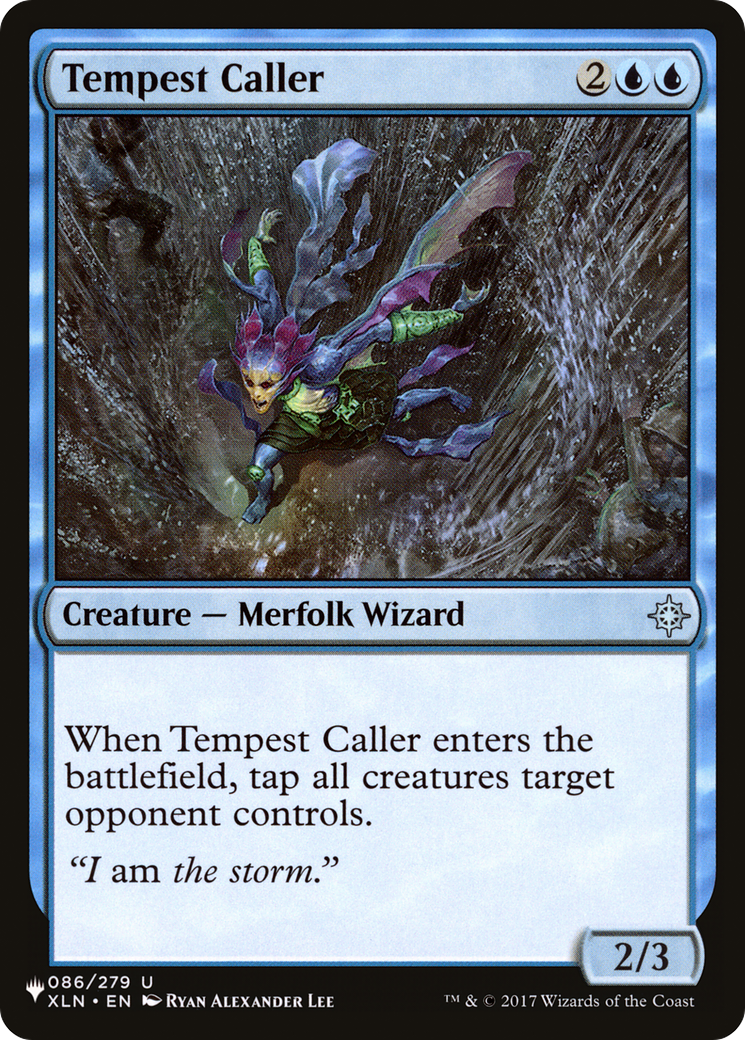 Tempest Caller (LIST-086/279) - The List
