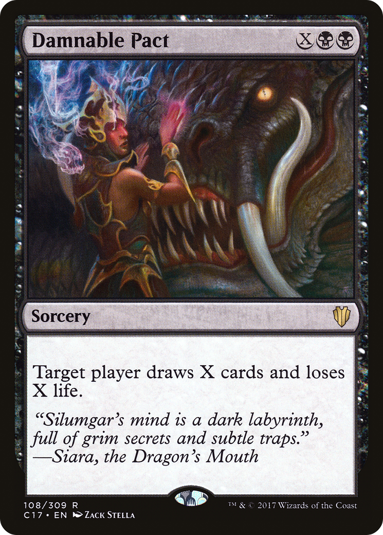 Damnable Pact (C17-108) - Commander 2017