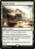 Hostile Desert (PRE-178) - Hour of Devastation Promos Foil