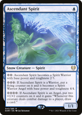 Ascendant Spirit (PPKHM-043) - Kaldheim Promos: (snow) Foil