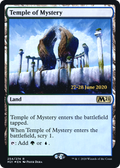 Temple of Mystery (M21) (PRE-254S) - Core Set 2021 Promos Foil