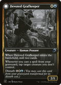 Devoted Grafkeeper (DBL-218) - Innistrad: Double Feature: (Double Faced Transform)