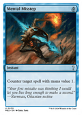 Mental Misstep (White Border) (MB2-030) - Mystery Booster 2