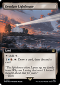 Desolate Lighthouse (Extended Art) (Surge Foil) (WHO-1080) - Doctor Who: (Extended Art) Foil