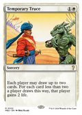 Temporary Truce (White Border) (MB2-022) - Mystery Booster 2
