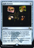 Split Screen (LIST-158/216) - The List (Unfinity Foil Edition) Foil