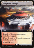 Temple of Triumph (Extended Art) (M21-391) - Core Set 2021: (Extended Art)