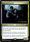 Gisa and Geralf (PRE-183) - Eldritch Moon Promos Foil