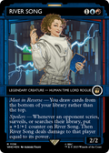 River Song (Showcase) (Surge Foil) (WHO-1138) - Doctor Who: (Showcase) (Borderless) Foil