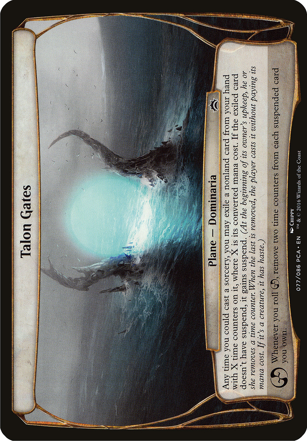 Talon Gates (Planechase Anthology) (OVER-077) - Planechase Anthology Planes