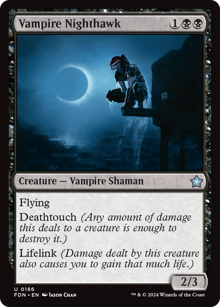 Vampire Nighthawk (0186) (FDN-186) - Foundations