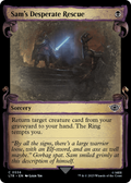 Sam's Desperate Rescue (Showcase Scrolls) (LTR-556) - The Lord of the Rings: Tales of Middle-earth: (Showcase) Foil
