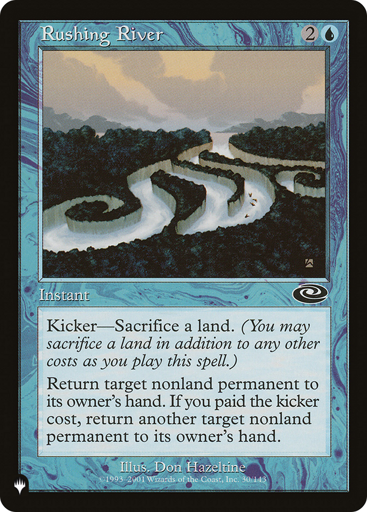 Rushing River (LIST-30/143) - The List