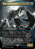 Blue, Loyal Raptor (Borderless) (REX-008) - Jurassic World Collection