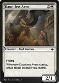 Dauntless Aven (AKR-012) - Amonkhet Remastered