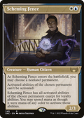 Scheming Fence (Showcase) (SNC-349) - Streets of New Capenna: (Showcase) Foil