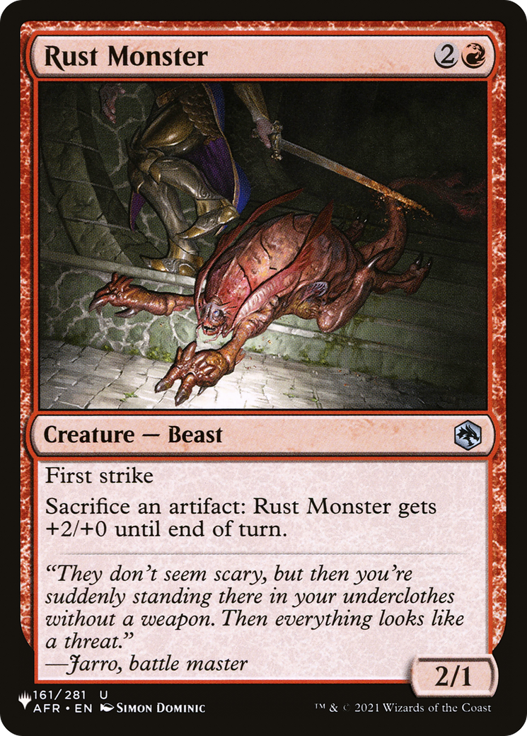 Rust Monster (LIST-161/281) - The List