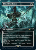 Blind Obedience (Borderless) (SLD-1030) - Secret Lair Drop Foil