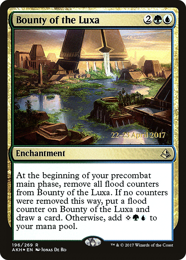Bounty of the Luxa (PRE-196) - Amonkhet Promos Foil