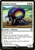 Goring Ceratops (PRE-013) - Ixalan Promos Foil