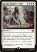 Kayla's Reconstruction (PPBRO-010) - The Brothers' War Promos Foil