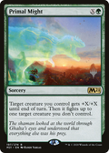 Primal Might (PPM21-197) - Core Set 2021 Promos Foil