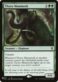 Thorn Mammoth (LIST-323/269) - The List